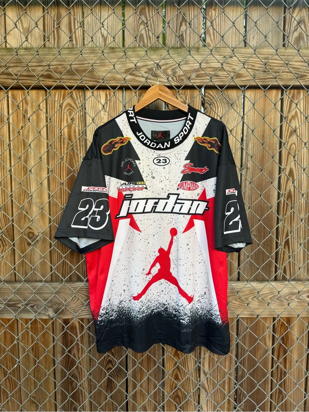 Jordan Jumpman x NASCAR jersey